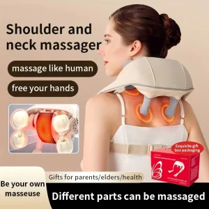Wireless Shoulder And Back Kneading Massage